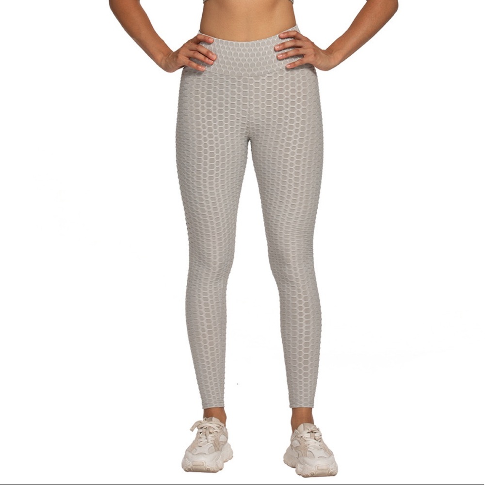 Grey athletic leggings